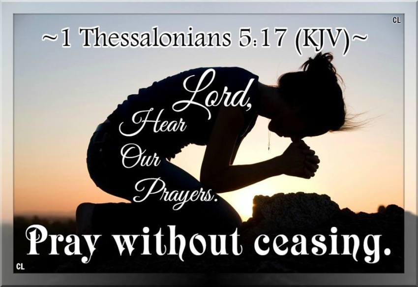 Pray Without Ceasing!! | Kristi Ann's Haven